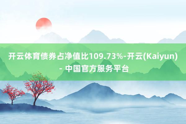 开云体育债券占净值比109.73%-开云(Kaiyun) - 中国官方服务平台
